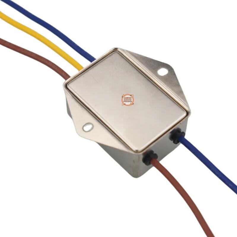 Tek Faz Parazit önleyici EMI Filtresi 10A 220V Ac-CW1B-10A