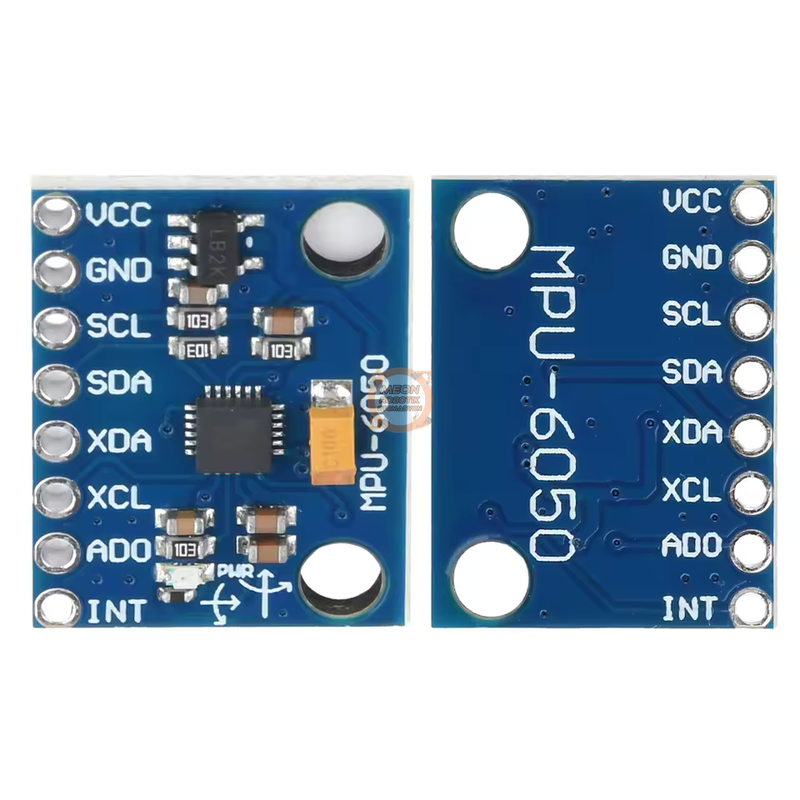 MPU6050 Sensör 6 Eksen IMU GY-521 Jiroskop İvmeölçer Modülü Arduino Drone Robot