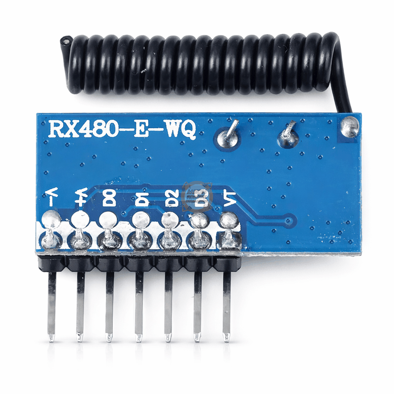 RX480E-4 433MHz 4 Kanal Kablosuz RF Alıcı Modülü