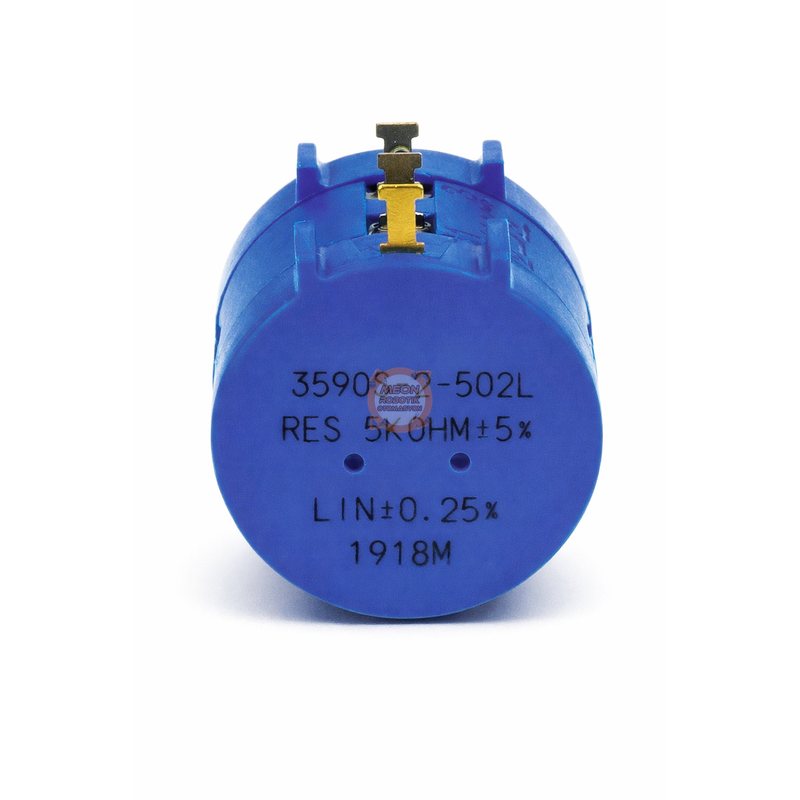 3590S-2-502L 5K Potansiyometre Çok Turlu Panel Tip Hassas Ayarlı Direnç