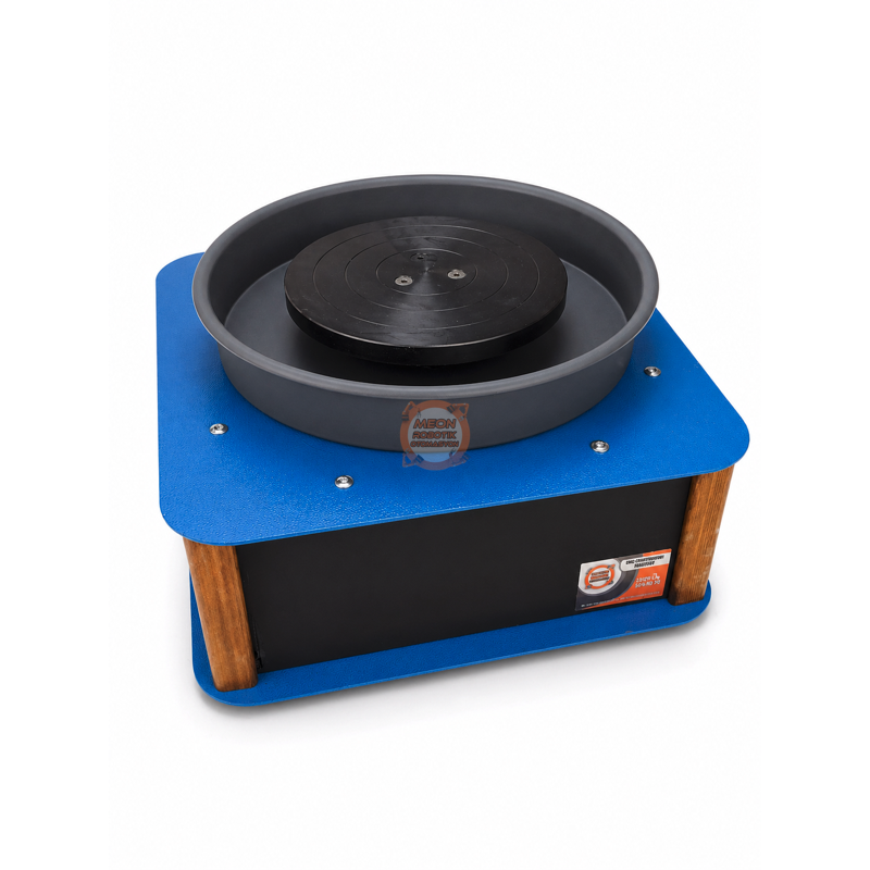 Masaüstü Çömlek Tornası 200 RPM Ayarlanabilir Delrin Tabla 220V Seramik Yapım Makinesi