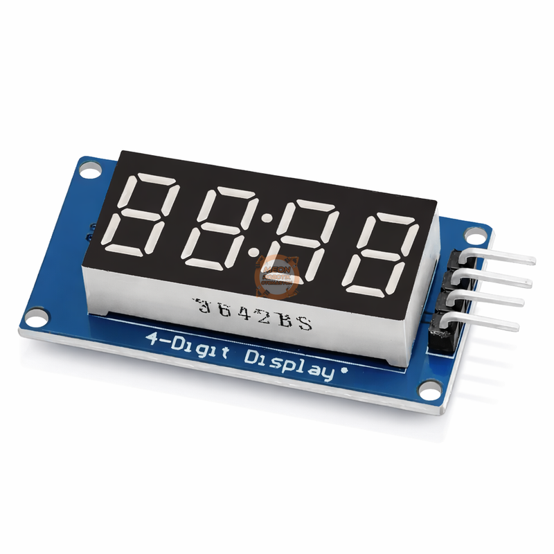 TM1637 Display 4 Dijit 7 Segment Kırmızı Ekran Modülü Arduino Uyumlu