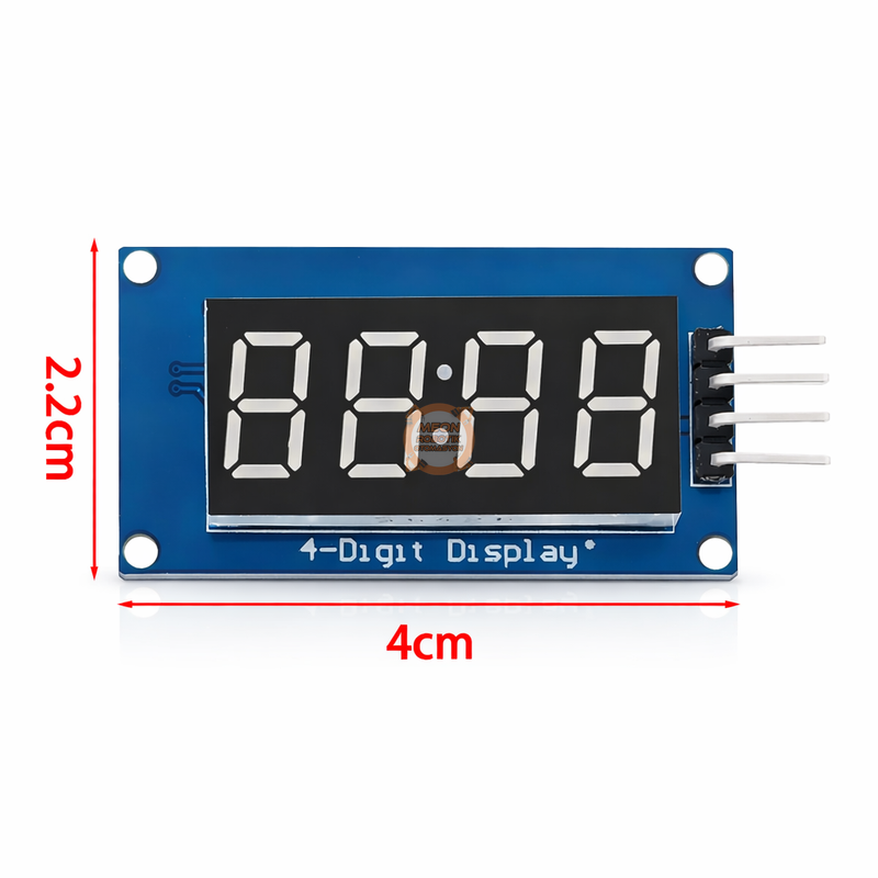 TM1637 Display 4 Dijit 7 Segment Kırmızı Ekran Modülü Arduino Uyumlu