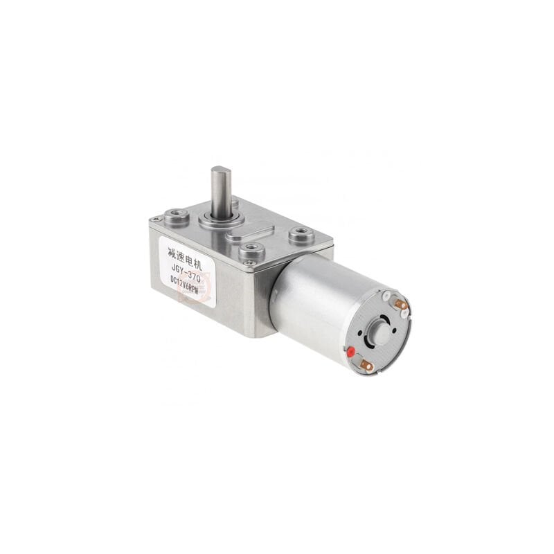 JGY370 12V 30 Rpm Redüktörlü L Tipi Yüksek Torklu Dc Motor