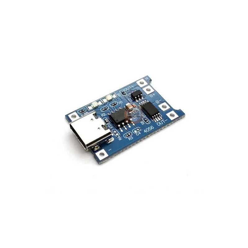 TP4056 Type-C Usb 5V 1A 18650 Lityum Pil Şarj Modülü