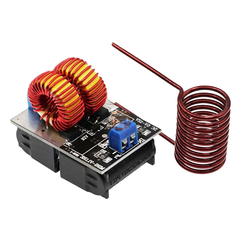 İndüksiyon Isıtma Modülü 5V-12V 120W ZVS Güç Kartı Metal Isıtma Devresi