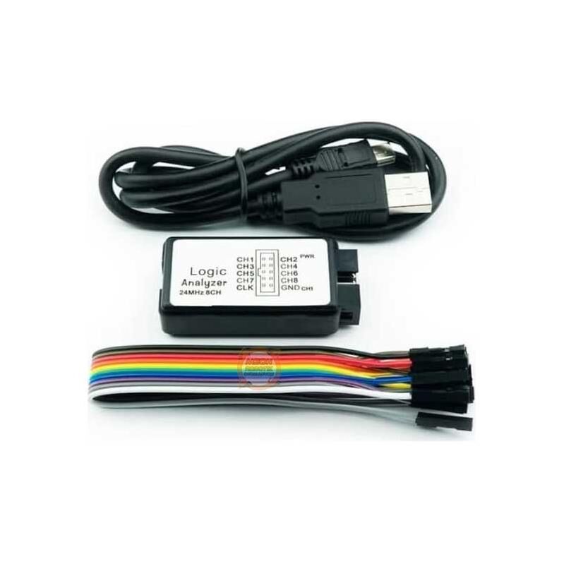 Usb 24 Mhz 8 Kanal Lojik Analizör - Logic Analyzer