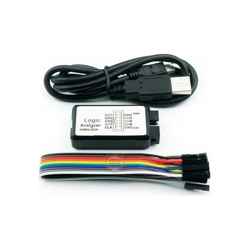 Usb 24 Mhz 8 Kanal Lojik Analizör - Logic Analyzer