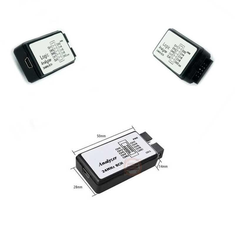 Usb 24 Mhz 8 Kanal Lojik Analizör - Logic Analyzer