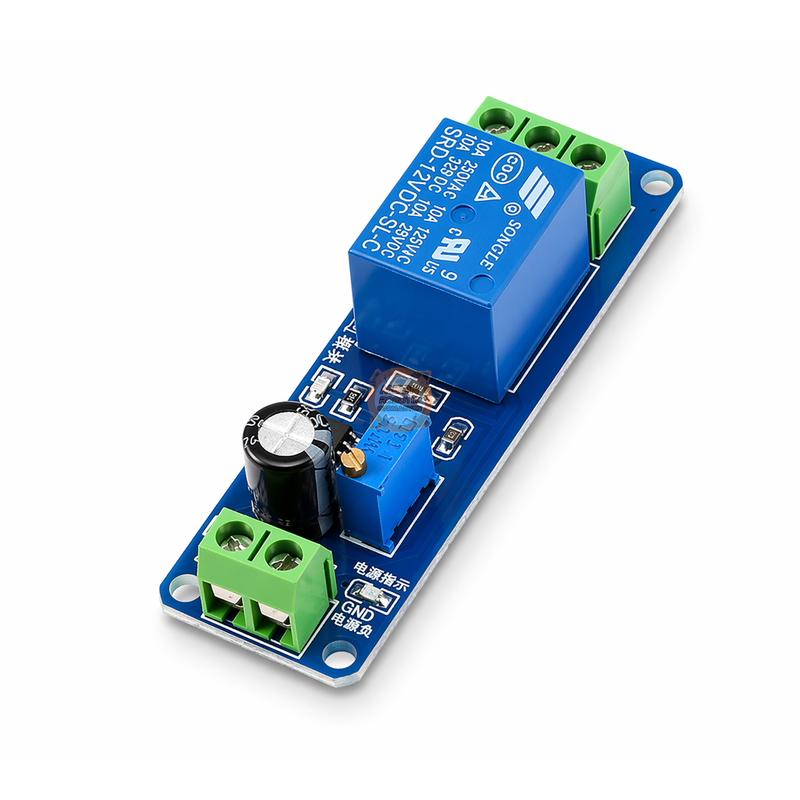 Zaman Ayarlı Röle 12V NE555  Röle Modülü