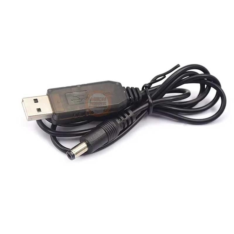 USB 5V - 12V Voltaj Yükseltici Booster Adaptör 5.5x2.5mm Soketli