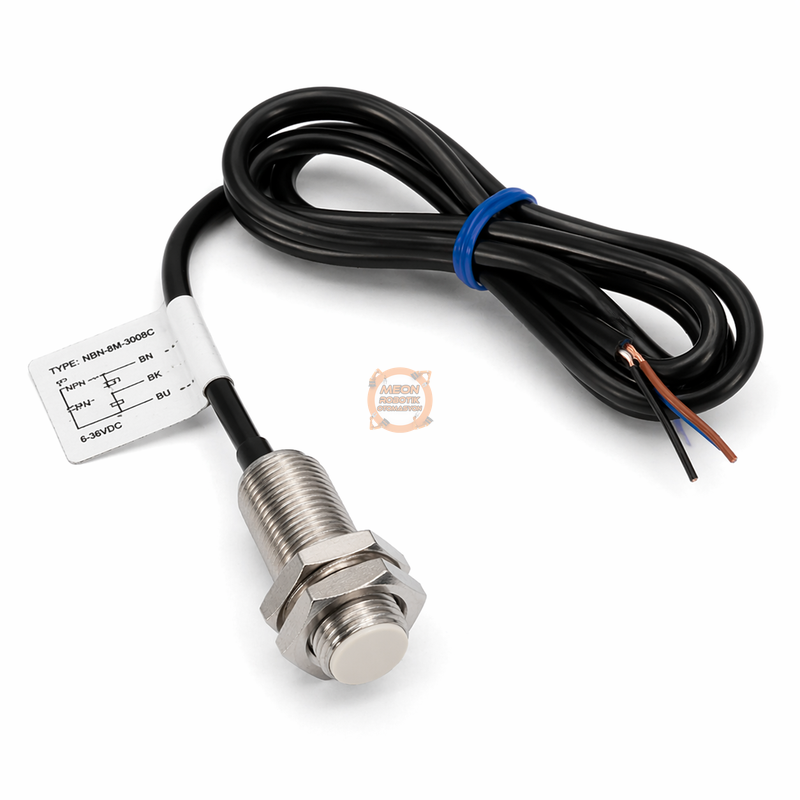 Manyetik Sensör NJK-5002C Hall Effect NPN NO 10mm 5-30VDC Mıknatıs Algılamalı