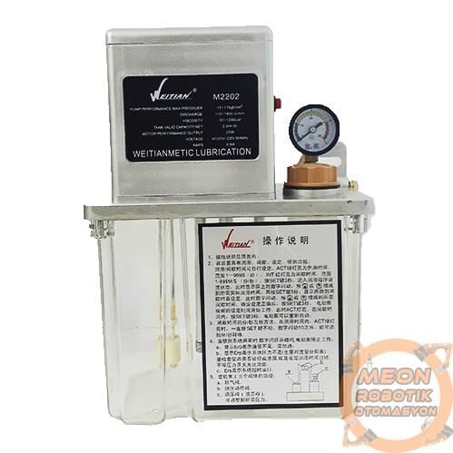 Cnc Otomatik Yağlama Pompası 2L - 110V Ac