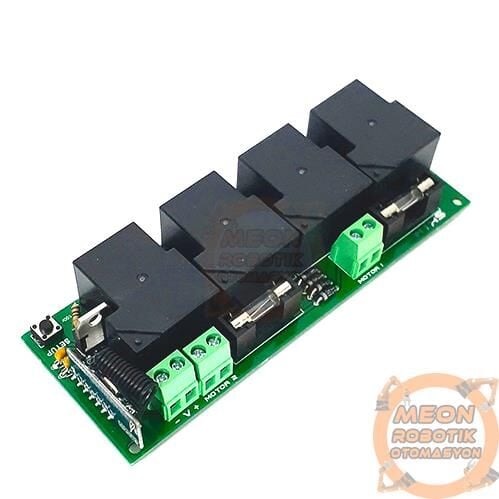 Uzaktan Kumandalı Dc Motor Yön Kontrol Devresi