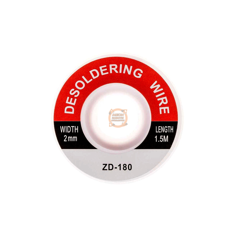 Lehim Temizleme Teli 2mm ZD-180 1.5 Metre Lehim Sökme Wick Teli