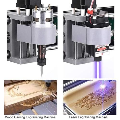 CNC3018 Pro 5500Mw Lazerli Mini Masaüstü Cnc