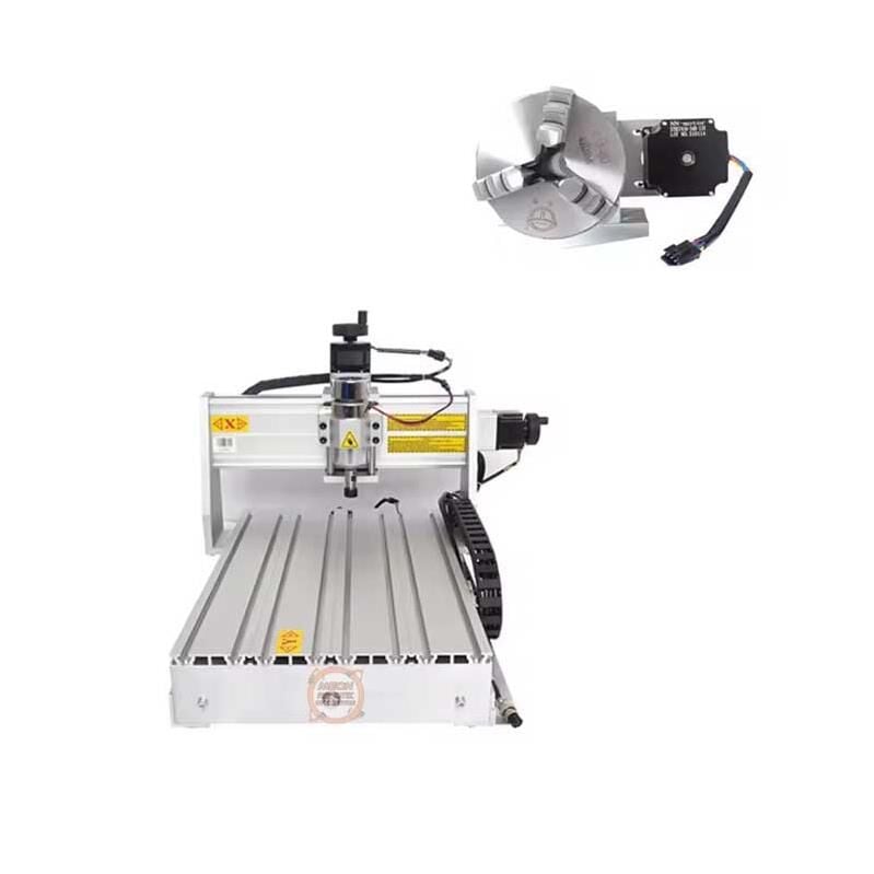 Cnc3040 Mach3 Kontrollü 4 Eksen Masaüstü Cnc