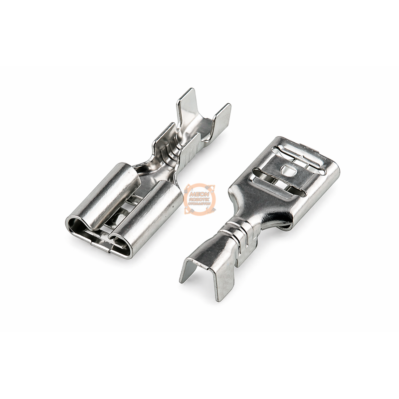 Kablo Ucu 6.3mm İzolesiz Dişi Terminal Soket Elektrik Bağlantı Elemanı