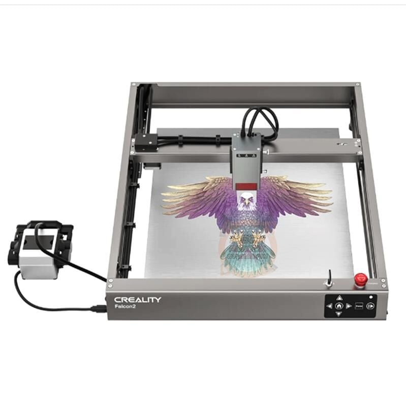 Creality Falcon2 22W Lazer Gravür Kazıma Kesme Makinesi Hava Destekli