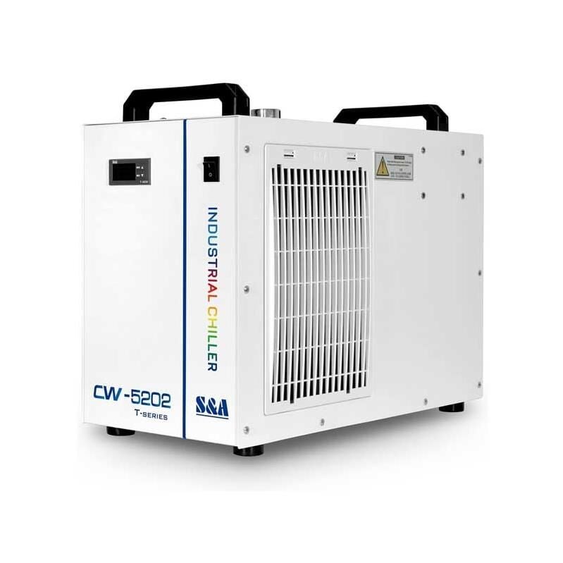 CW-5202 Chiller Su Soğutma Sistemi Çift Su Giriş Çıkış-Water Chiller Lazer