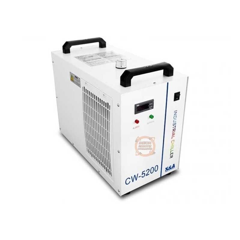 CW-5202 Chiller Su Soğutma Sistemi Çift Su Giriş Çıkış-Water Chiller Lazer