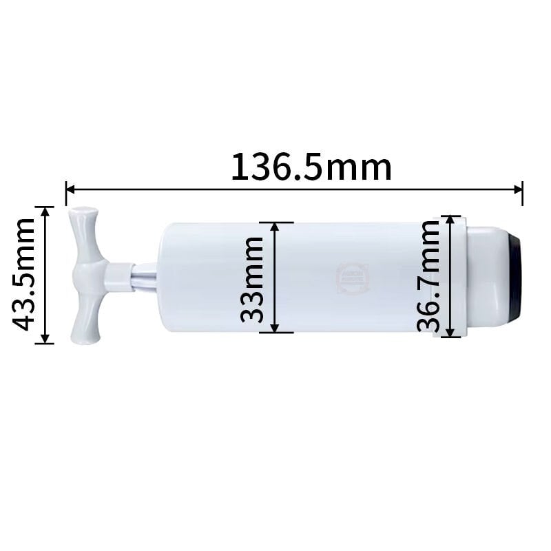 Vakum Pompası Filament Poşeti İçin El Tipi Manuel Hava Tahliye Pompası
