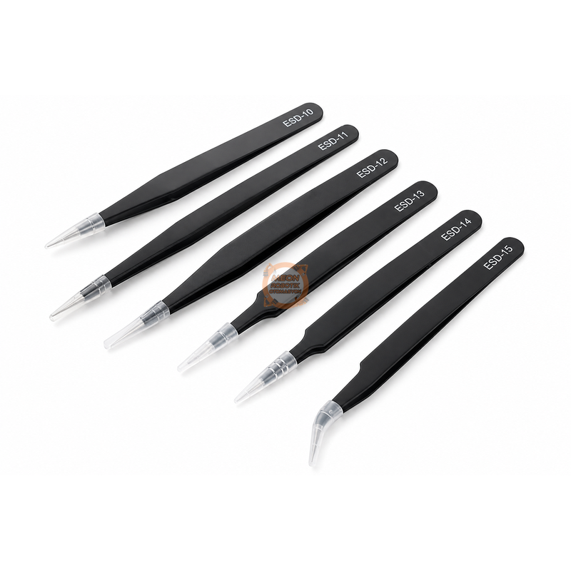 Cımbız Seti Anti Statik 6’lı ESD-10/11/12/13/14/15 Hassas Elektronik Tamir Seti