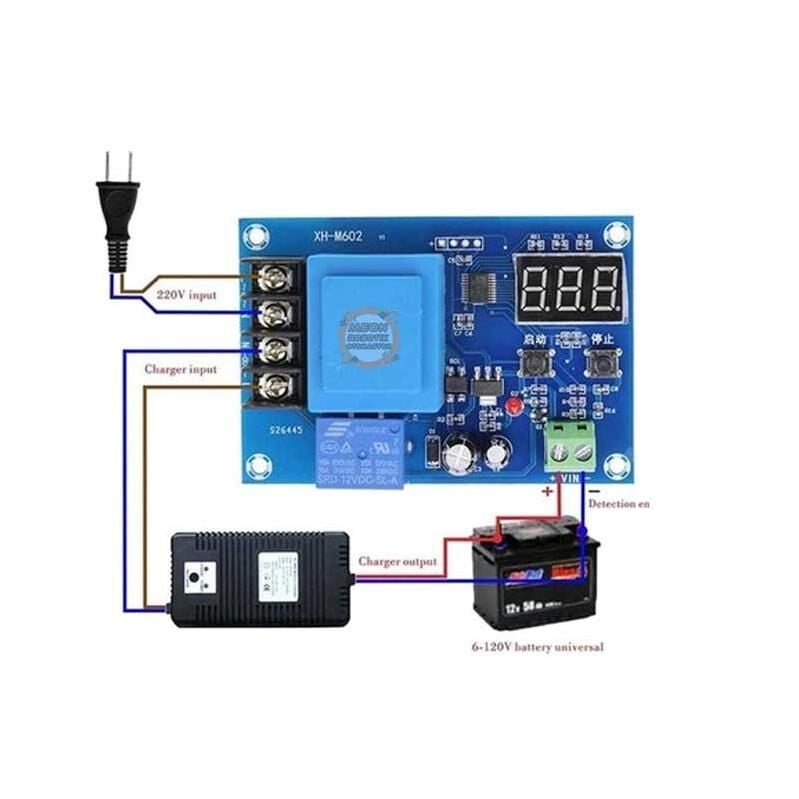 XH-M602 Lityum Pil Akü Şarj Kontrol Modülü