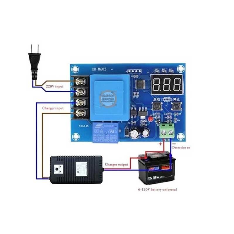 XH-M602 Lityum Pil Akü Şarj Kontrol Modülü