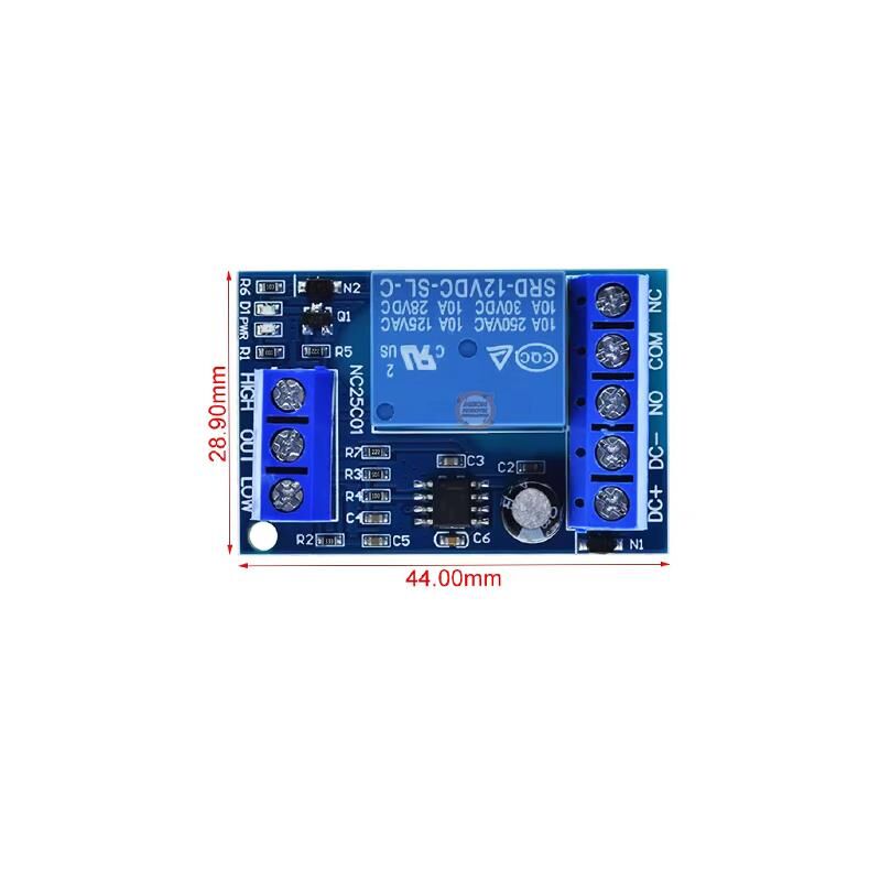 DC 12V Otomatik Sıvı Seviyesi Kontrol Kartı