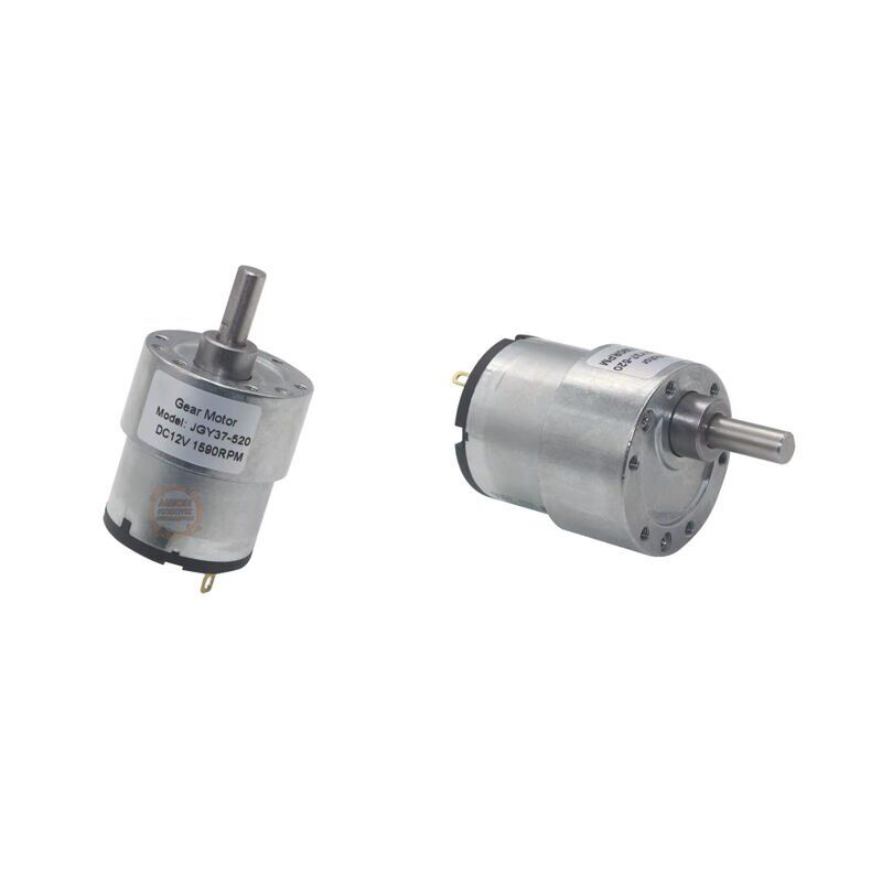 12V 35mm 319 Rpm Redüktörlü Yüksek Torklu Dc Motor JGB37-520