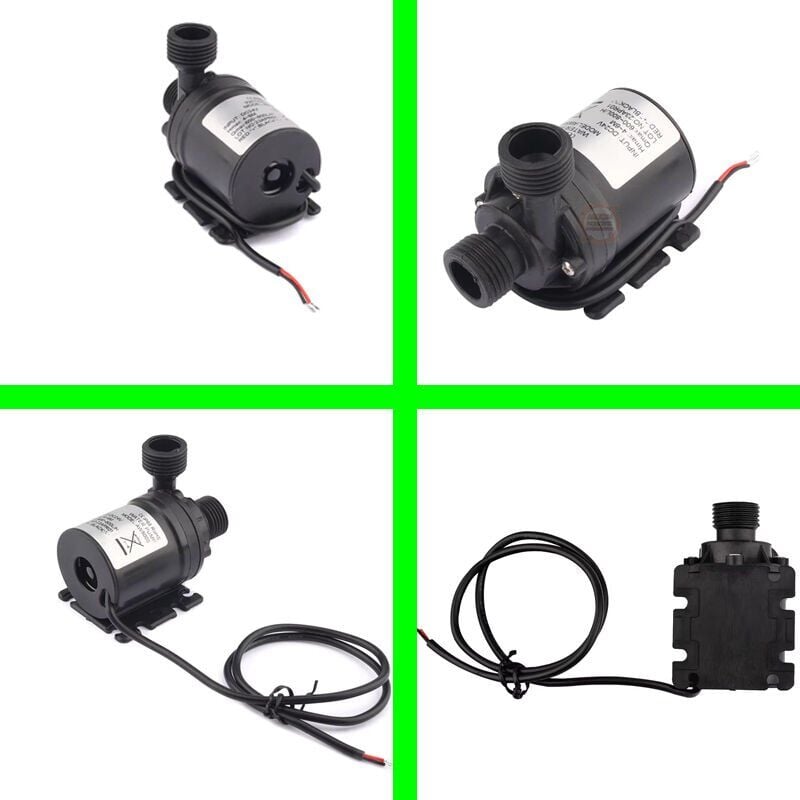 DC 12V Fırçasız Motor Dalgıç Su Pompası AW500S - 800L/H