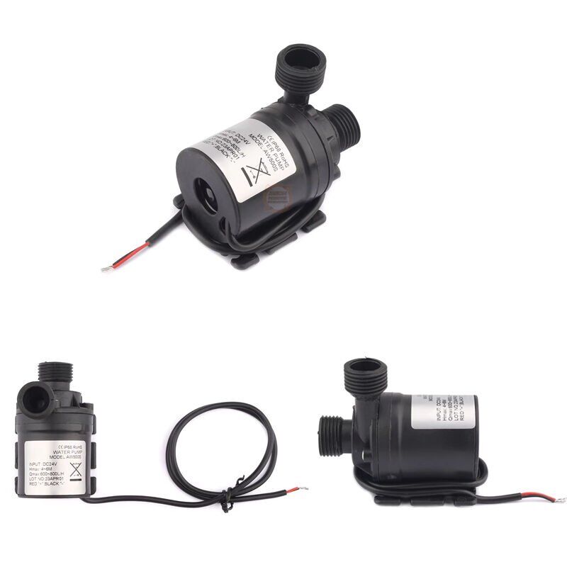 DC 12V Fırçasız Motor Dalgıç Su Pompası AW500S - 800L/H