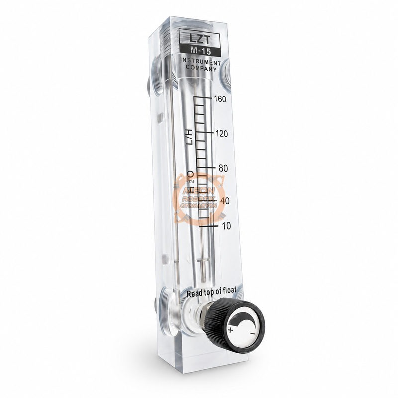 LZM-15 Ayar Vanalı 10-160 L/H Su Akış Ölçer Şamandıralı Debimetre