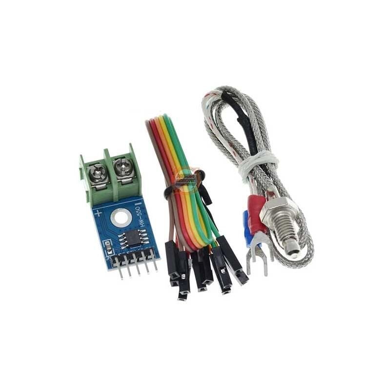 Dc 3-5V MAX6675 Modülü + K Tipi Termokupl Sensörü Sıcaklık Derece Seti Arduino için