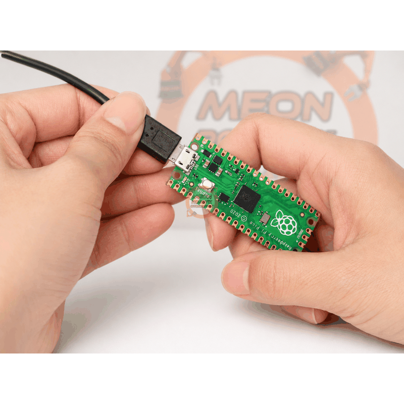 Raspberry Pi Pico RP2040 2MB Flash Mikrodenetleyici Geliştirme Kartı