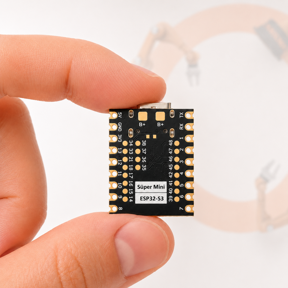 ESP32-S3 Super Mini WiFi Bluetooth 5.0 USB-C Geliştirme Kartı