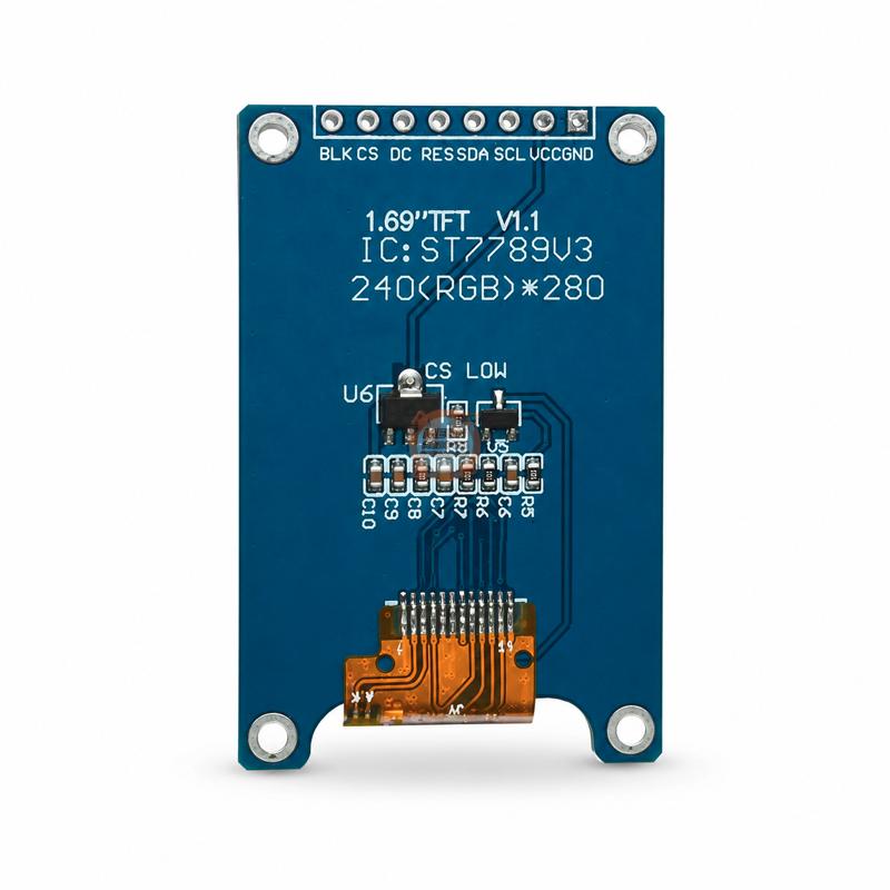 TFT LCD 1.69 İnç 240x280 ST7789 V3 SPI Display Modülü