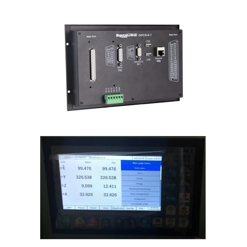 DDCS V4.1 4 Eksen Cnc Kontrol Ünitesi + El Çarkı