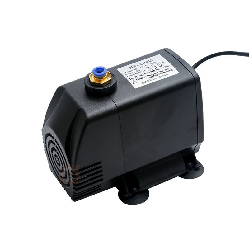 80W 3500L/H Dalgıç Pompa CNC Router ve CO2 Lazer Soğutma Pompası