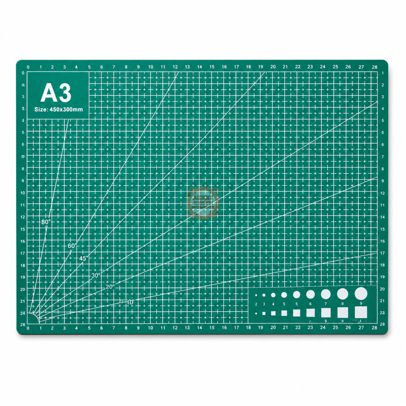 Kesim Matı A3 300x450 mm PVC Ölçülü Hobi ve Maket Çalışmaları