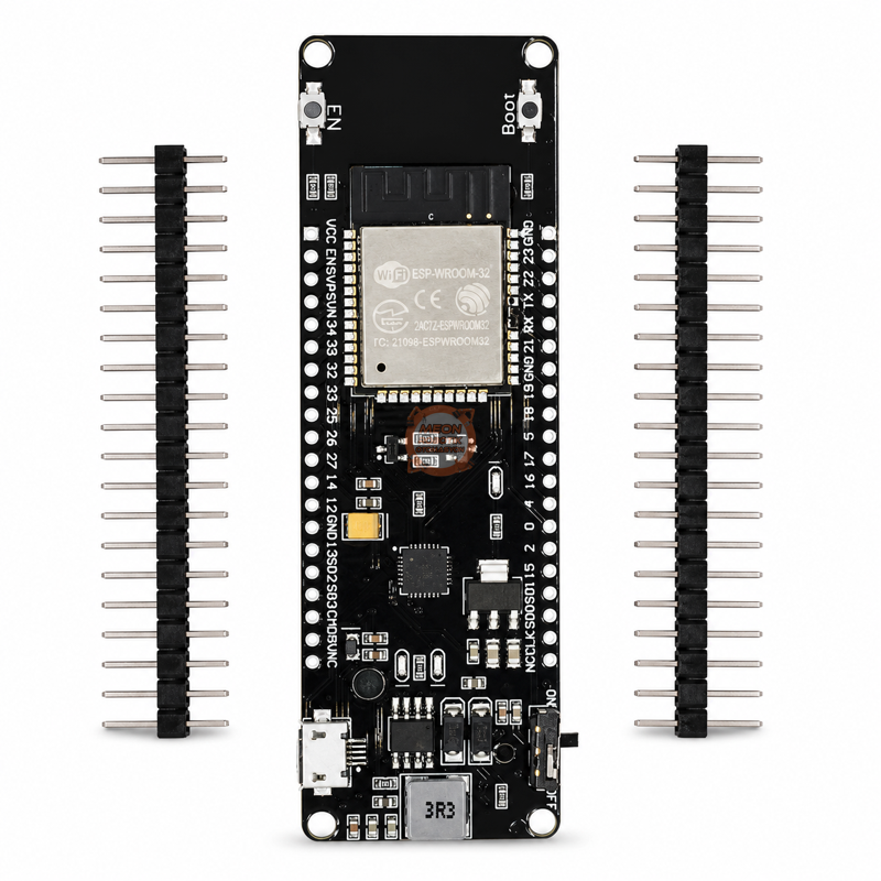 18650 ESP32 Wifi Board Pil Yuvalı Şarj Devreli Geliştirme Kartı