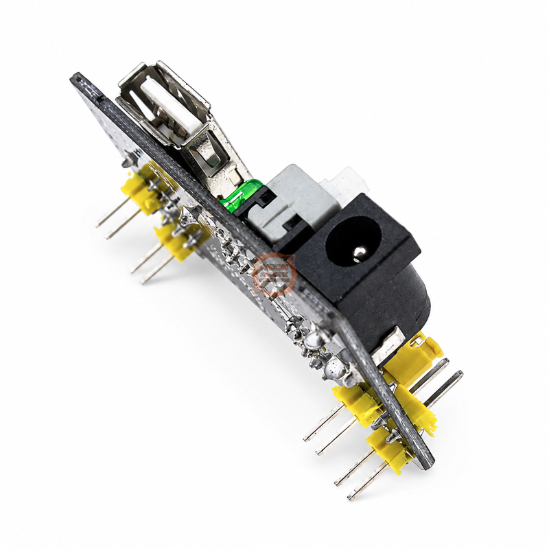 Breadboard Güç Kartı 3.3V/5V MB102 Uyumlu Prototip Devre Besleme Modülü
