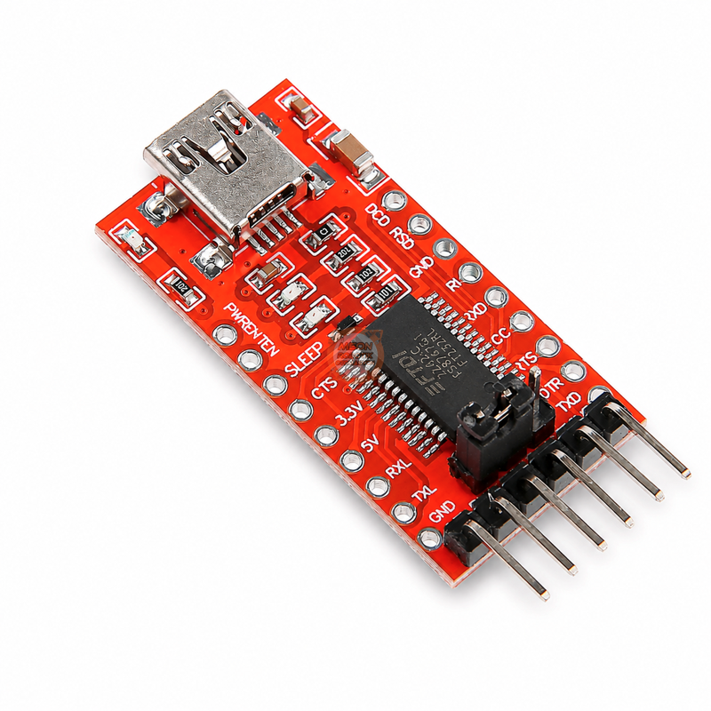FTDI Kartı 3.3V / 5V Seçilebilir CH340 USB Seri Programlama Modülü