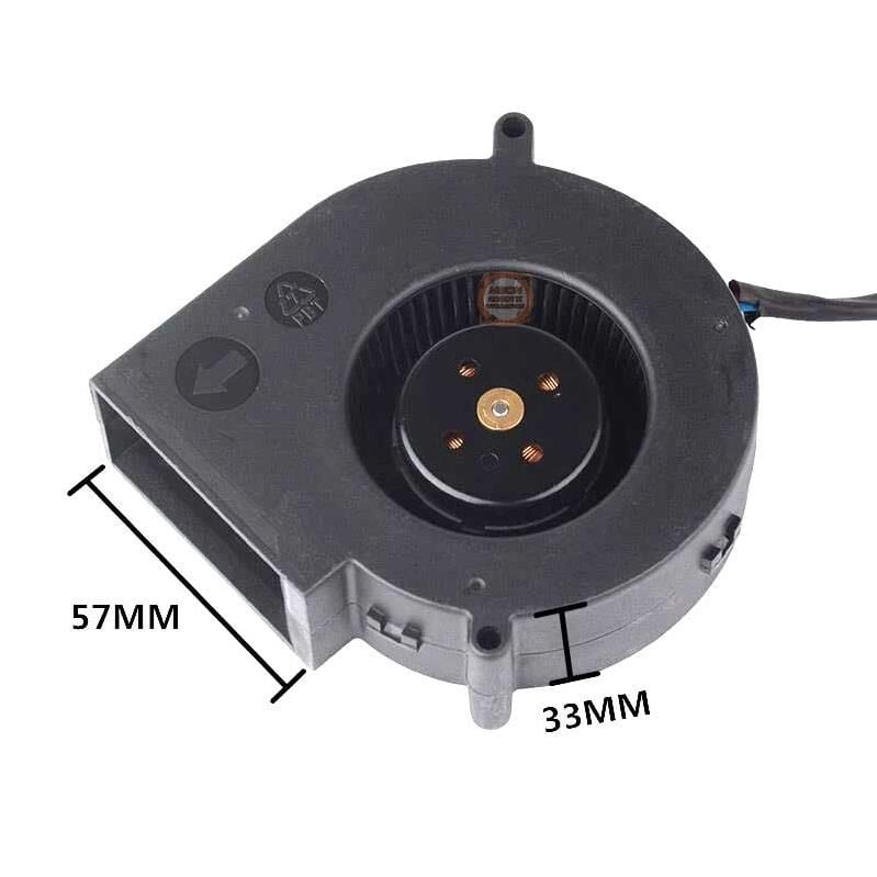 Delta BFB1012UH 12V 6A Turbo Yüksek Hava Üfleyici Salyangoz Fan-Süper Şiddetli Hava Akışı