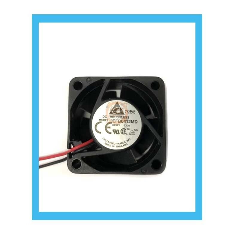Delta Dc 12V 0.10A 40x40x20mm 2 Pin Kare Fan-EFB0412MD