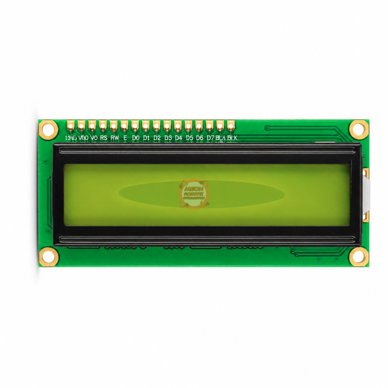 LCD Ekran 2x16 I2C Modüllü 5V Arduino Uyumlu Display