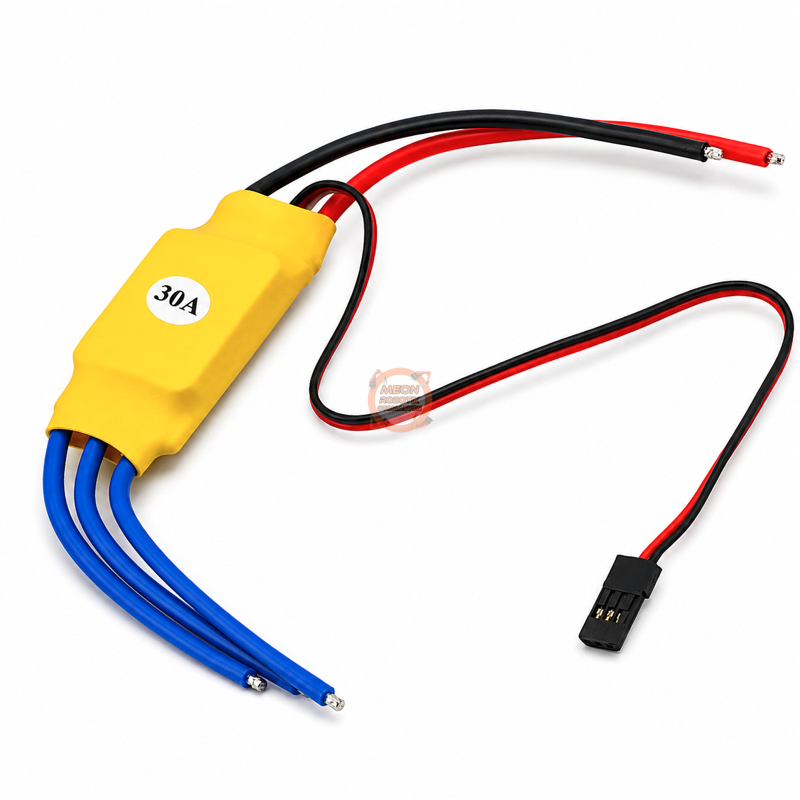 30A ESC Fırçasız Motor Sürücü 2-3S LiPo BEC Destekli RC Uçak Drone için