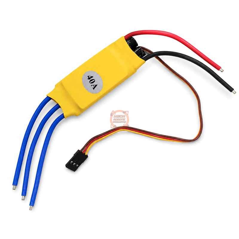 40A ESC Fırçasız Motor Sürücü 2-3S LiPo Drone ve RC Uçak İçin