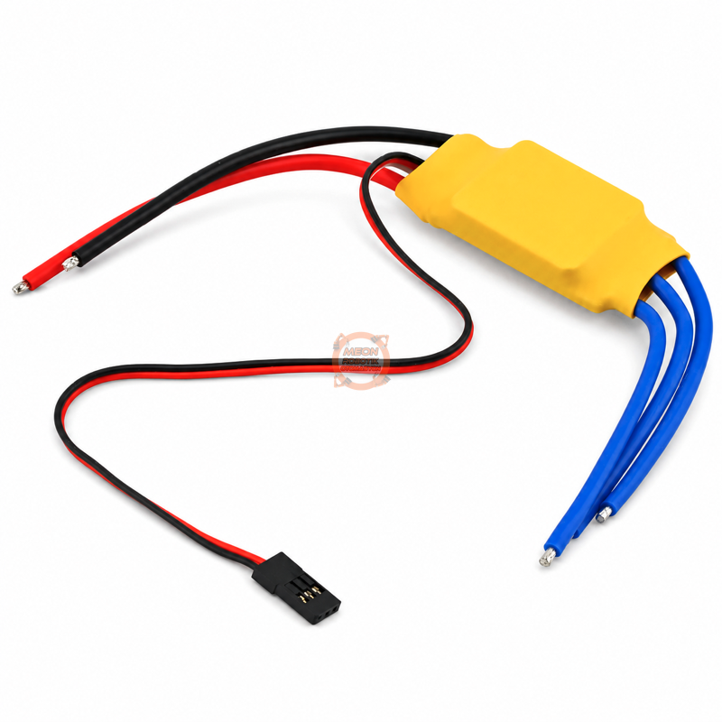 40A ESC Fırçasız Motor Sürücü 2-3S LiPo Drone ve RC Uçak İçin